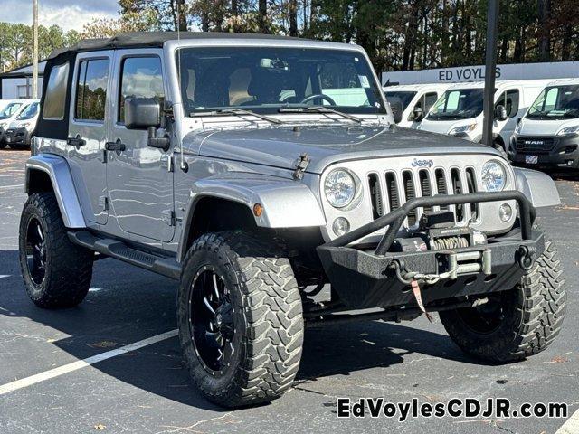 used 2016 Jeep Wrangler Unlimited car, priced at $20,831