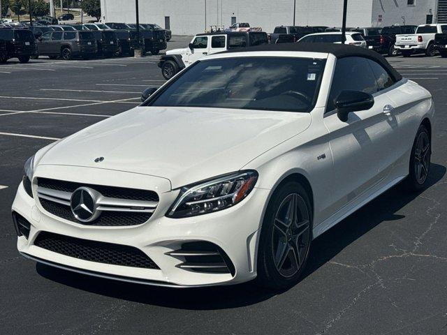 used 2022 Mercedes-Benz AMG C 43 car, priced at $52,617