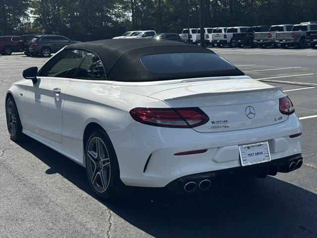 used 2022 Mercedes-Benz AMG C 43 car, priced at $52,617