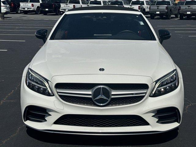 used 2022 Mercedes-Benz AMG C 43 car, priced at $52,617