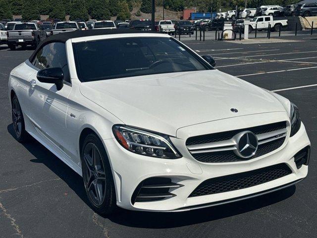 used 2022 Mercedes-Benz AMG C 43 car, priced at $52,617