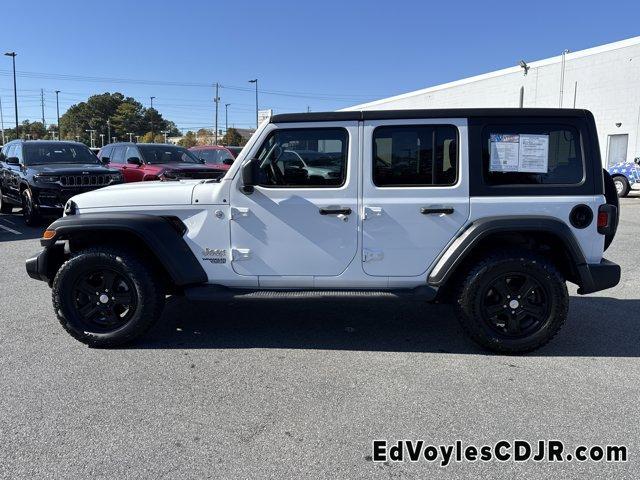 used 2019 Jeep Wrangler Unlimited car, priced at $25,057