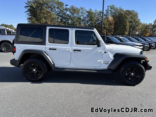 used 2019 Jeep Wrangler Unlimited car, priced at $25,057