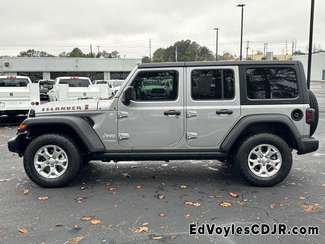 used 2021 Jeep Wrangler Unlimited car, priced at $33,050