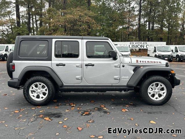 used 2021 Jeep Wrangler Unlimited car, priced at $33,050