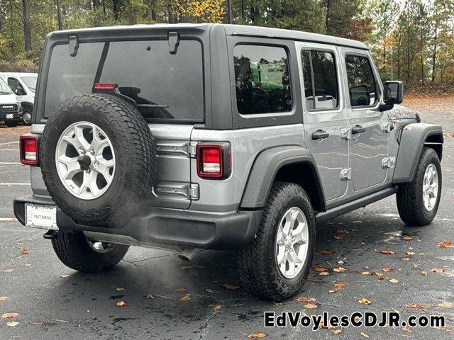 used 2021 Jeep Wrangler Unlimited car, priced at $33,050