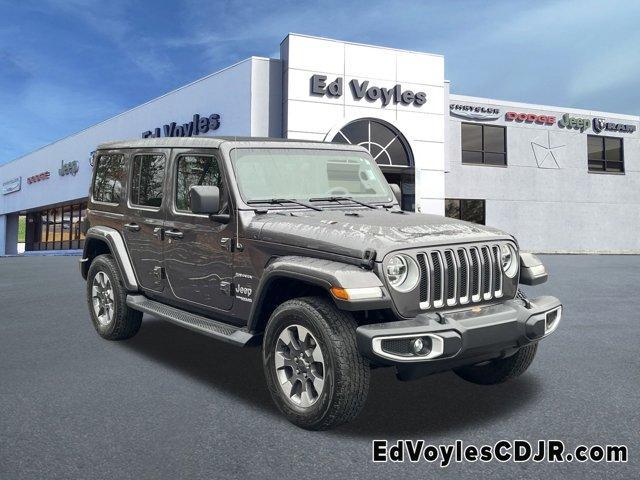 used 2021 Jeep Wrangler Unlimited car, priced at $36,719