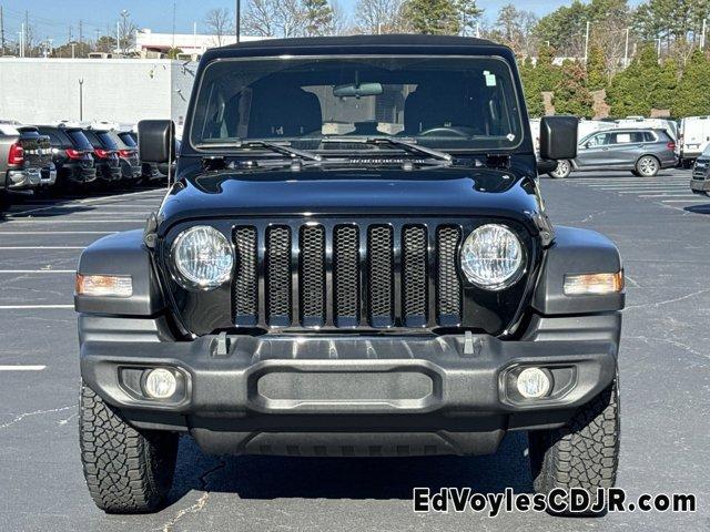 used 2021 Jeep Wrangler Unlimited car, priced at $30,289