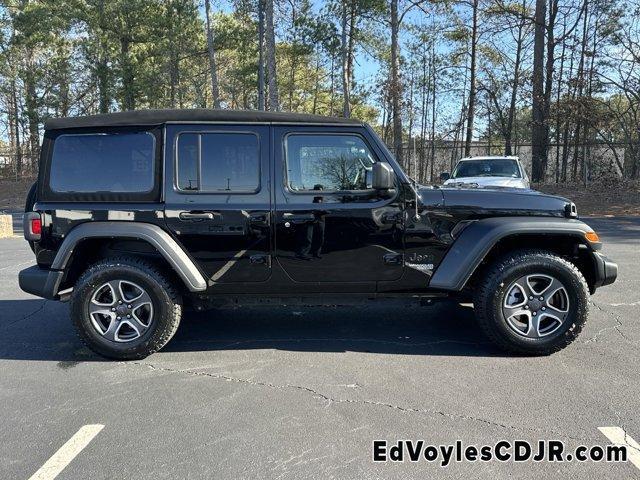 used 2021 Jeep Wrangler Unlimited car, priced at $30,289