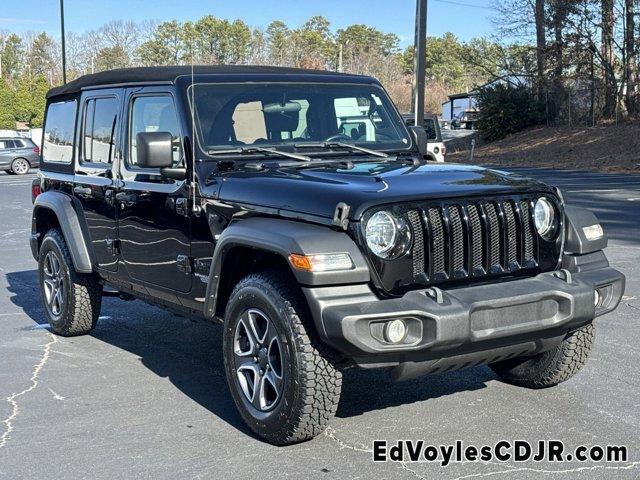 used 2021 Jeep Wrangler Unlimited car, priced at $30,289