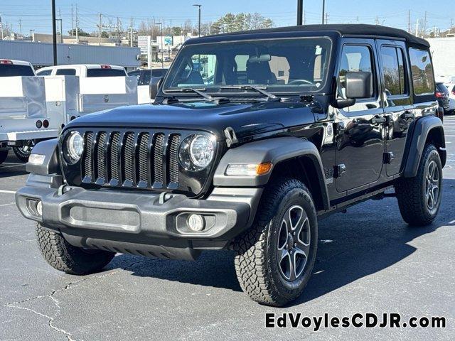 used 2021 Jeep Wrangler Unlimited car, priced at $30,289