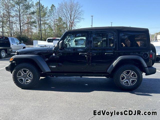 used 2021 Jeep Wrangler Unlimited car, priced at $30,289