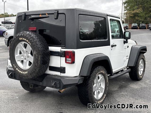 used 2015 Jeep Wrangler car, priced at $10,965