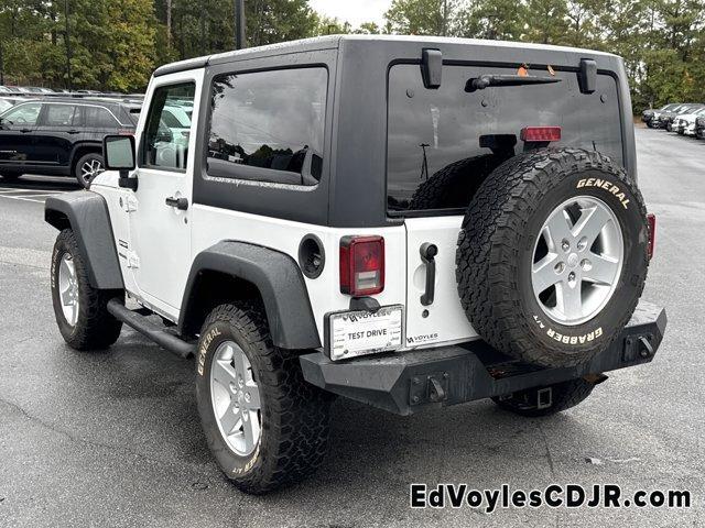 used 2015 Jeep Wrangler car, priced at $10,965