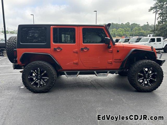 used 2015 Jeep Wrangler Unlimited car, priced at $21,975