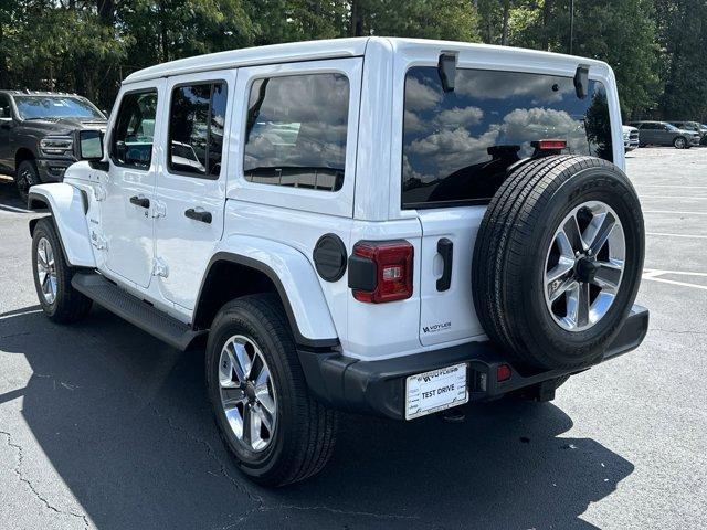 used 2021 Jeep Wrangler Unlimited car, priced at $37,156