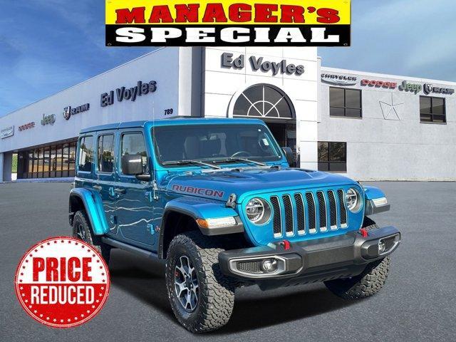 used 2020 Jeep Wrangler Unlimited car, priced at $35,101