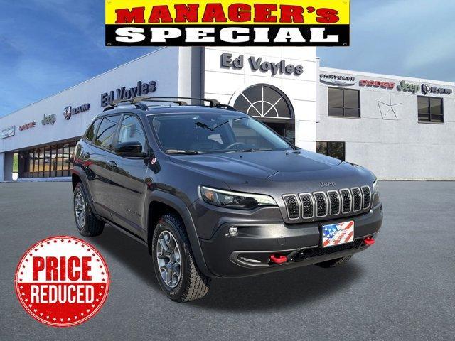 used 2022 Jeep Cherokee car, priced at $27,451