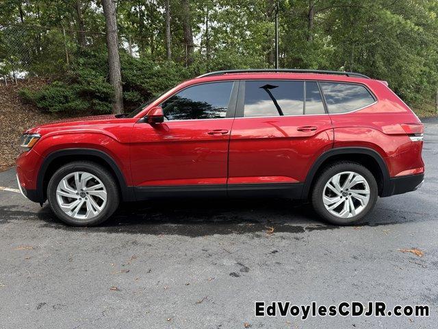 used 2021 Volkswagen Atlas car, priced at $25,972