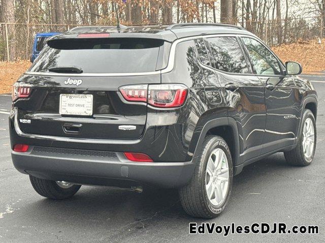 used 2022 Jeep Compass car, priced at $21,132