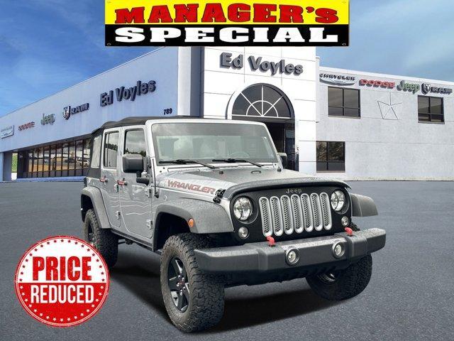 used 2017 Jeep Wrangler Unlimited car, priced at $22,093