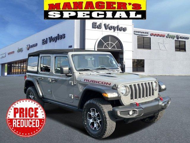 used 2021 Jeep Wrangler Unlimited car, priced at $34,344