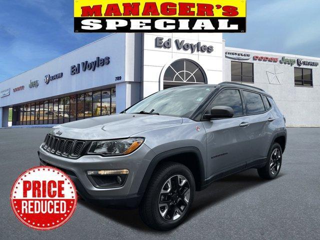 used 2018 Jeep Compass car, priced at $17,075