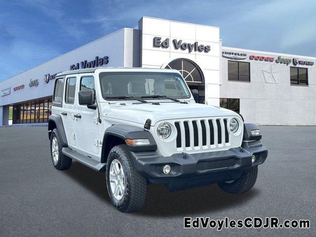 used 2019 Jeep Wrangler Unlimited car, priced at $26,364