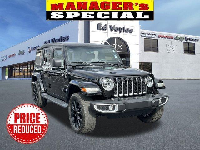 used 2021 Jeep Wrangler Unlimited 4xe car, priced at $32,383