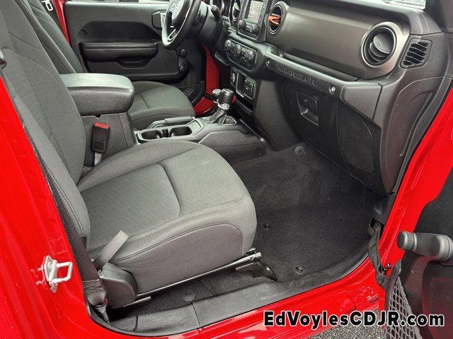 used 2020 Jeep Wrangler Unlimited car, priced at $21,143