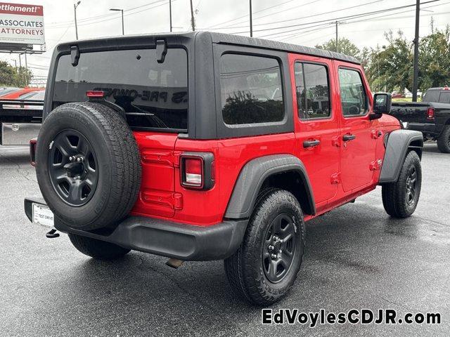used 2020 Jeep Wrangler Unlimited car, priced at $21,143