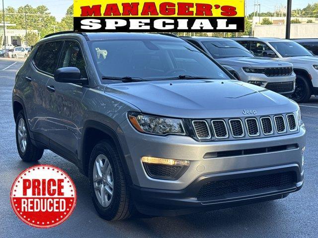 used 2021 Jeep Compass car, priced at $19,750