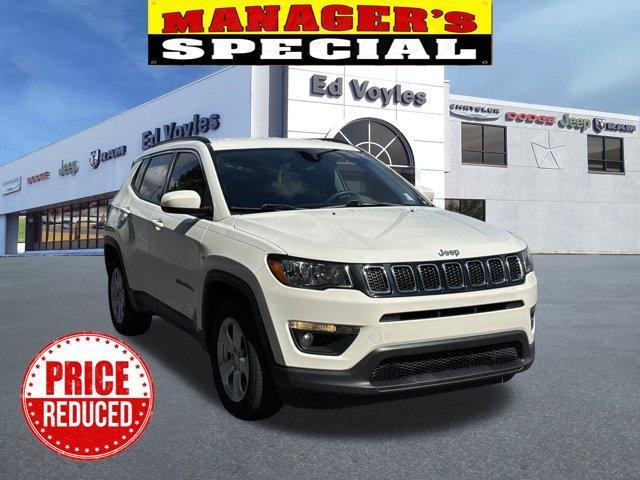 used 2021 Jeep Compass car, priced at $15,642