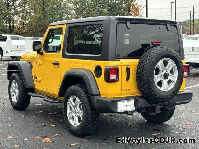 used 2021 Jeep Wrangler car, priced at $30,730