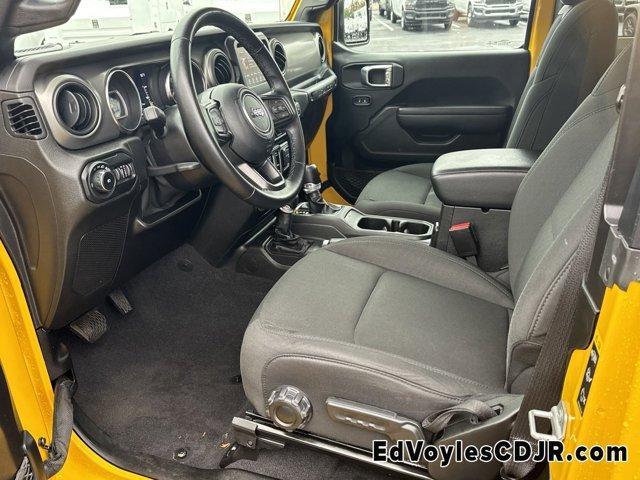 used 2021 Jeep Wrangler car, priced at $30,730