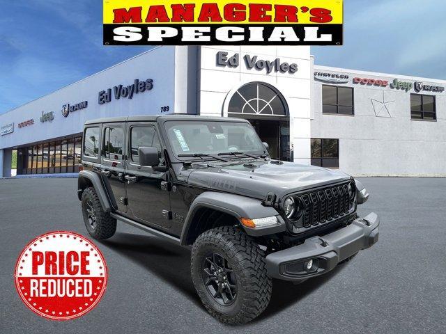 new 2024 Jeep Wrangler car, priced at $45,058