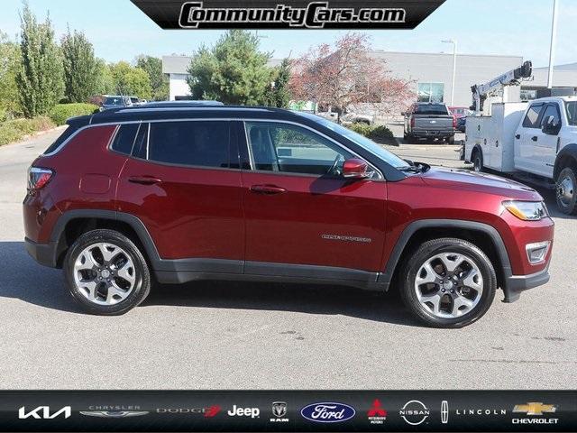 used 2021 Jeep Compass car, priced at $21,400