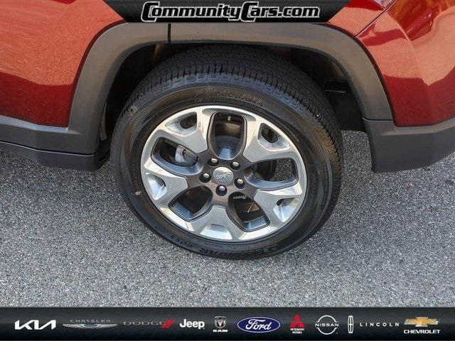 used 2021 Jeep Compass car, priced at $21,400