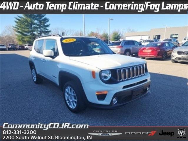 used 2021 Jeep Renegade car, priced at $21,200