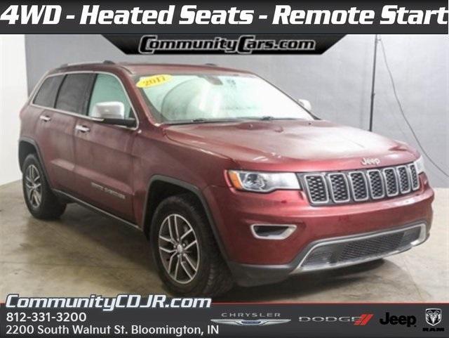 used 2017 Jeep Grand Cherokee car, priced at $15,316