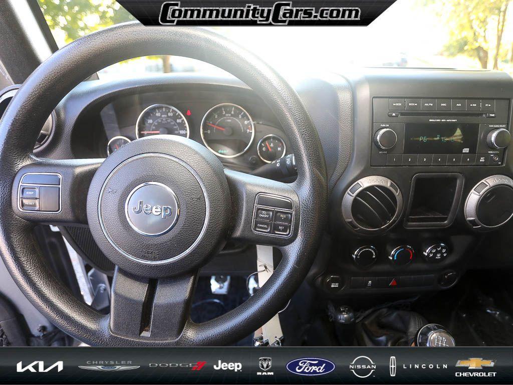 used 2013 Jeep Wrangler car, priced at $17,300