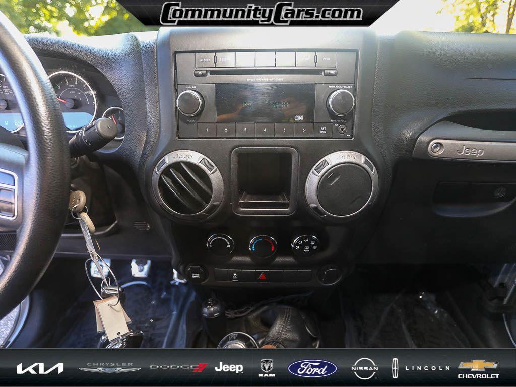 used 2013 Jeep Wrangler car, priced at $17,300