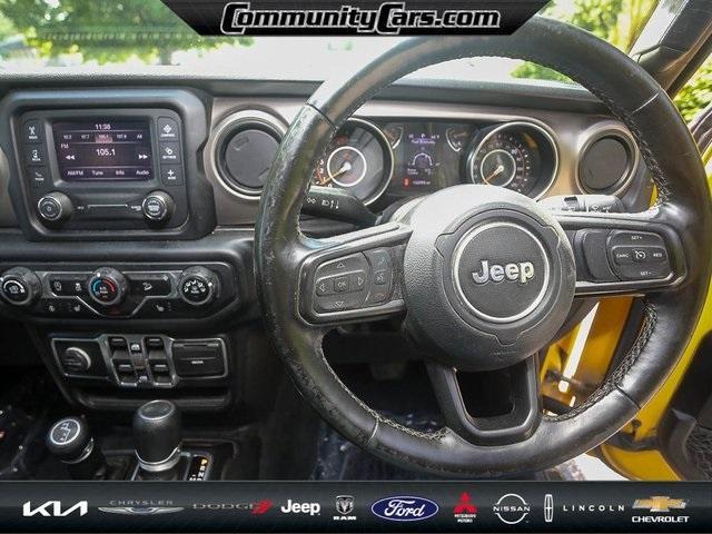 used 2021 Jeep Wrangler Unlimited car, priced at $29,243