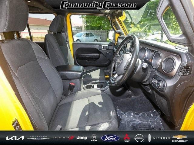 used 2021 Jeep Wrangler Unlimited car, priced at $29,243