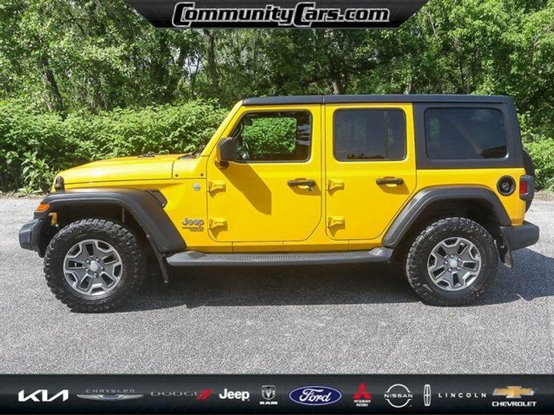 used 2021 Jeep Wrangler Unlimited car, priced at $28,000