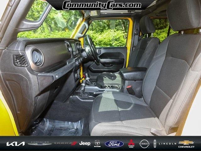 used 2021 Jeep Wrangler Unlimited car, priced at $29,243