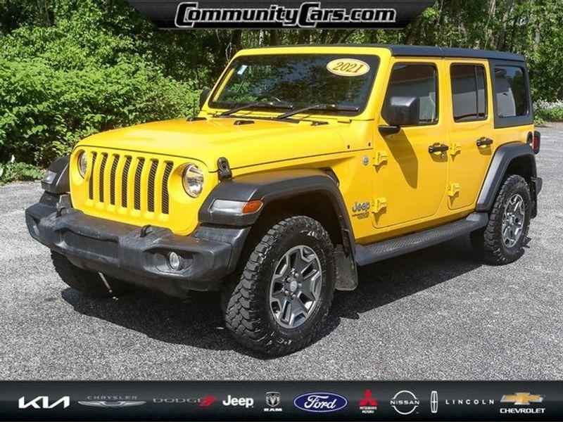 used 2021 Jeep Wrangler Unlimited car, priced at $28,000
