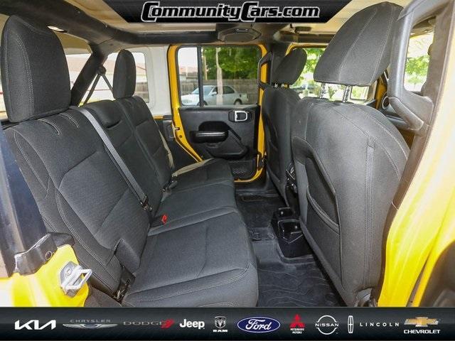 used 2021 Jeep Wrangler Unlimited car, priced at $29,243