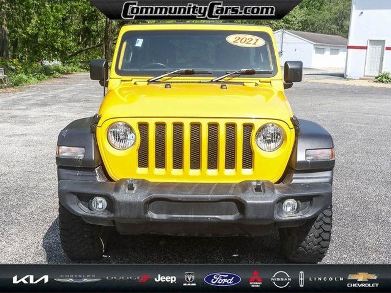 used 2021 Jeep Wrangler Unlimited car, priced at $28,000