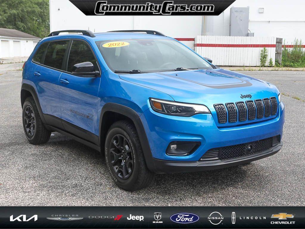 used 2022 Jeep Cherokee car, priced at $25,141